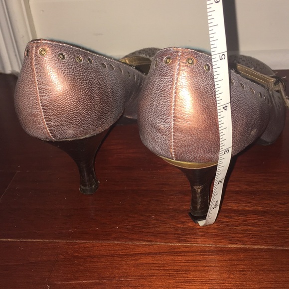 💖Madeline Mary Jane metallic pump size 8 - Picture 3 of 6